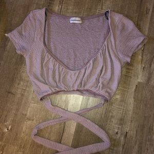 Urban tie top